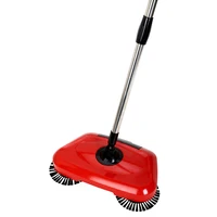 

3 In 1 Carpet Hand-push Cordless Sweeper Floor Sweeper Smart Mop Mechanical Spin Dust Sweeper Broom