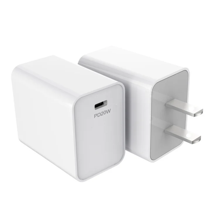 

Hot sale 20W multifunctional fast charger adapter android fast charger type c, Black white