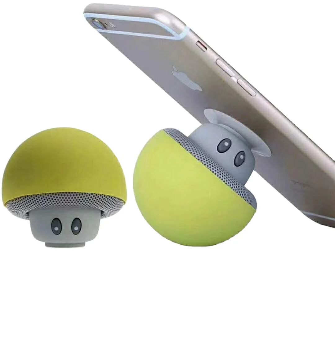 

Hottest 2021 Mini Portable Wireless Mushroom Blue tooth Speaker