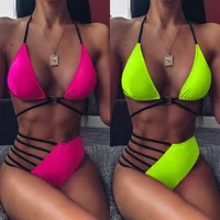 

2020 OEM Women Swimwear Sexy Mature Bikini Girl Swimwear Beachwear Two Pieces Wholesale