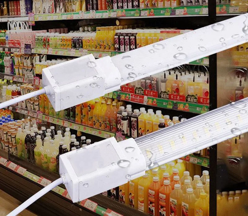 

1.2m Waterproof cooler LED tube 18W freezer refrigerator lamp Supermarket Lighting Display Freezer SMD2835 led hard light strip