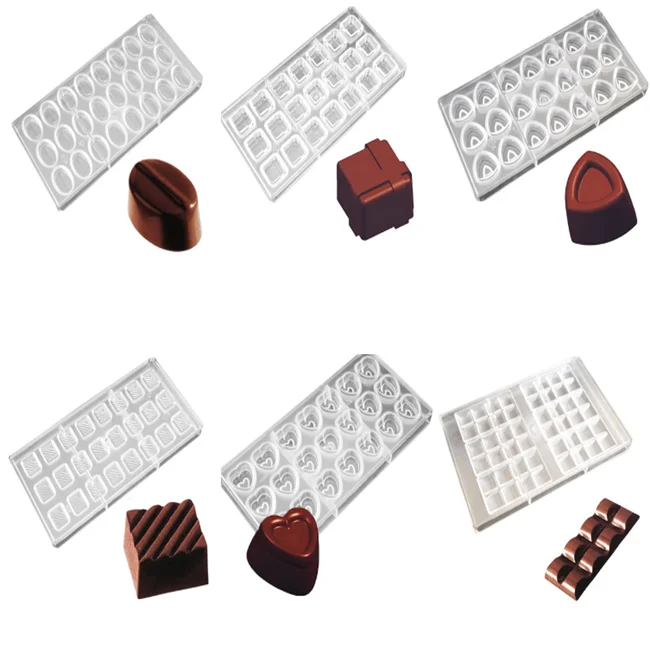 

Custom polycarbonate mold DIY PC Chocolate Molds Plastic Polycarbonate Mould For Chocolate bar, Customized color
