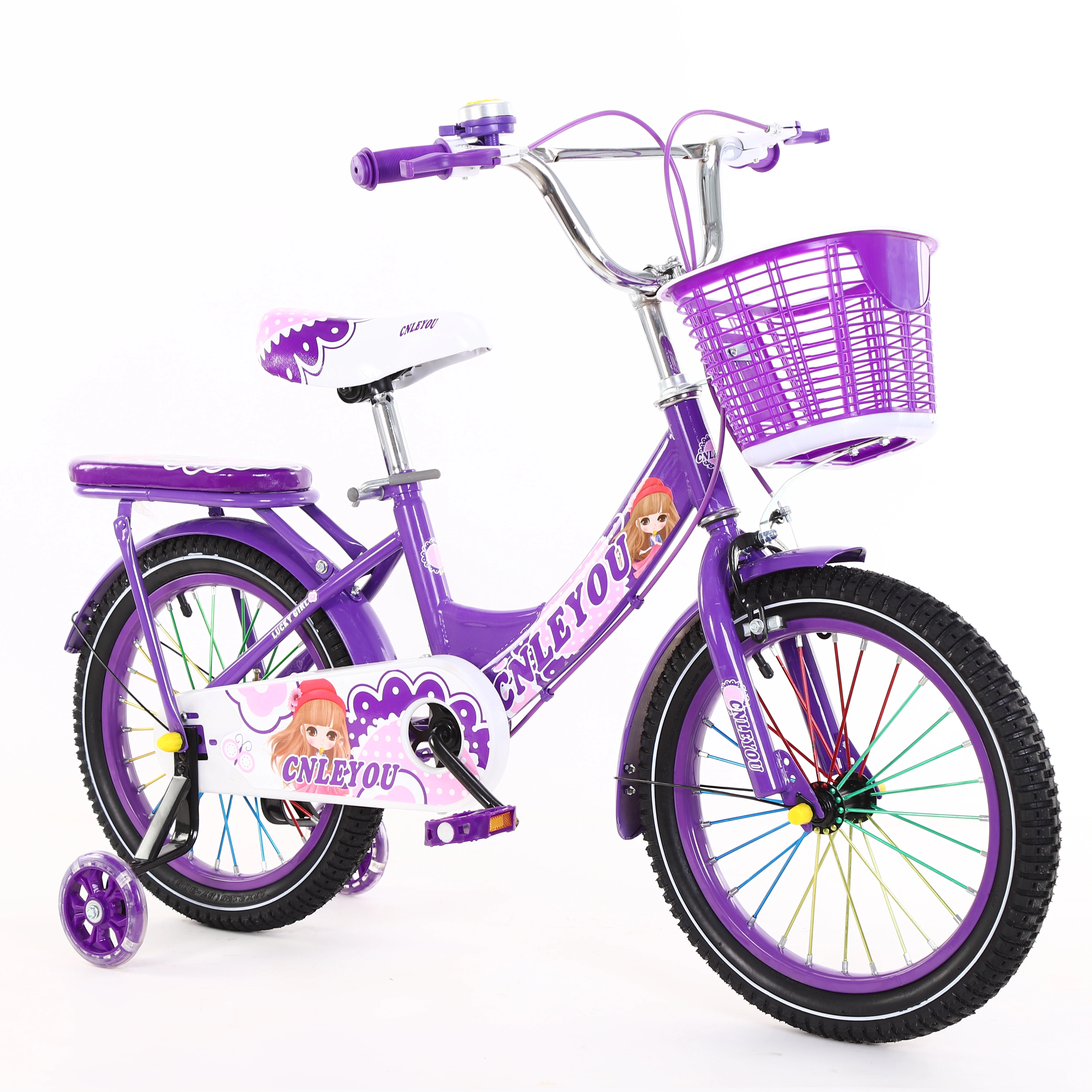 

Beautiful kids girls cycle 12 14 16 18 inch children bicycle / new model unique kids bike / baby girl cycle for children, Red