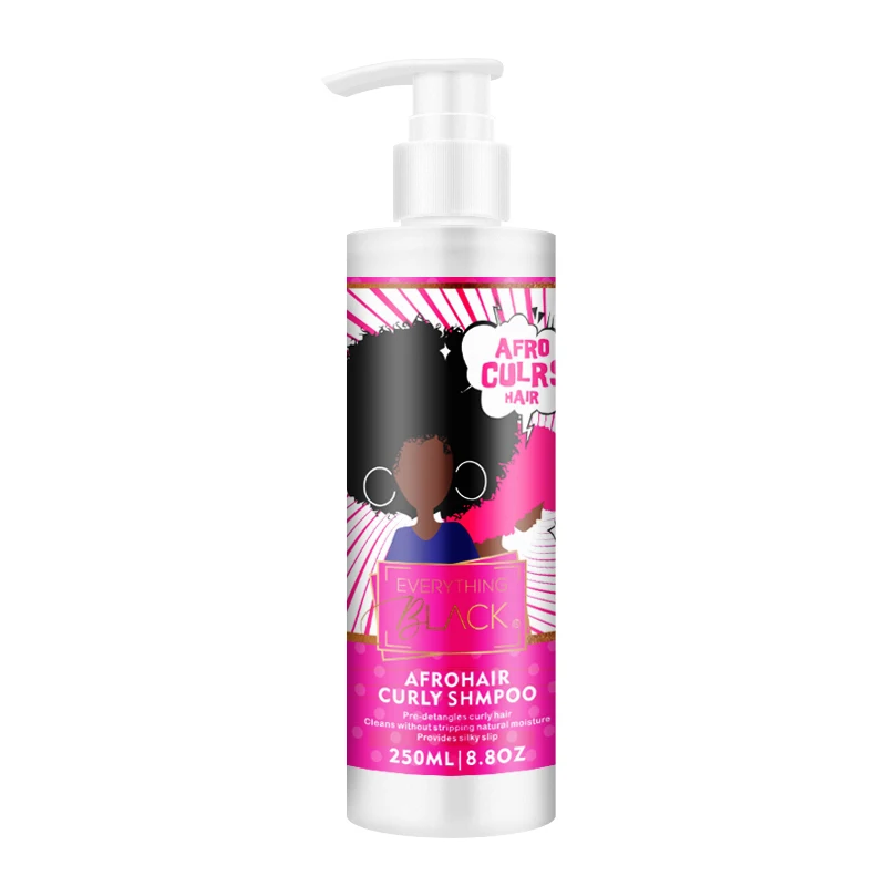 

Everythingblack Private Label Sultfate Free Olive Oil Shampoo For Afro Kinky Coily Hair