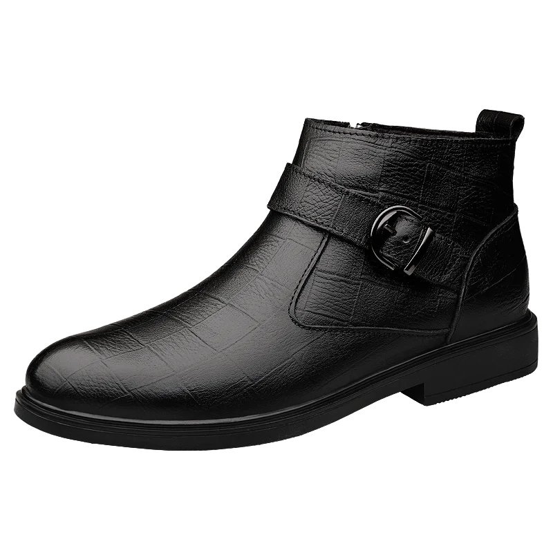 

Botte Ankle Boots Zip Adult Man Shoes Boots Sport Kasut Lelaki Shoes Boots Man, Black brown