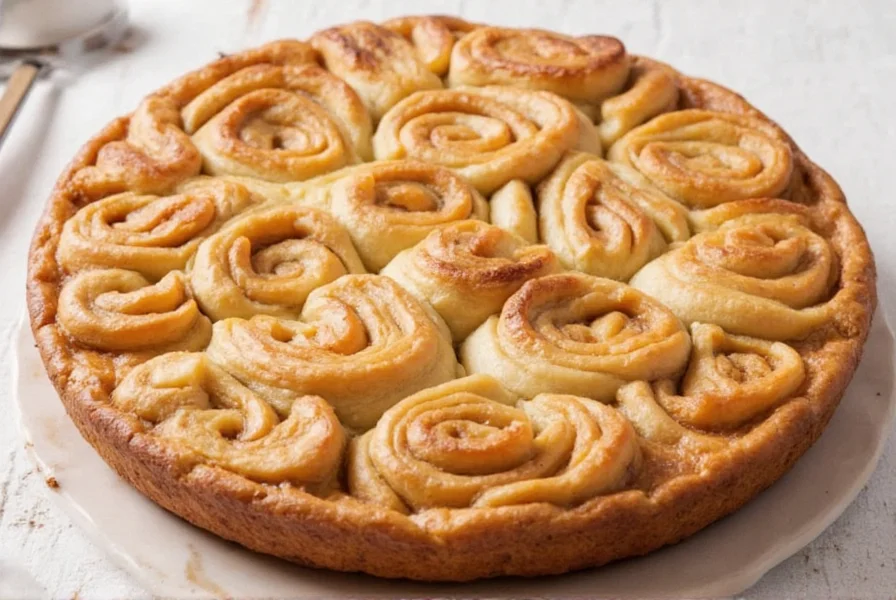 apple pie from cinnamon rolls
