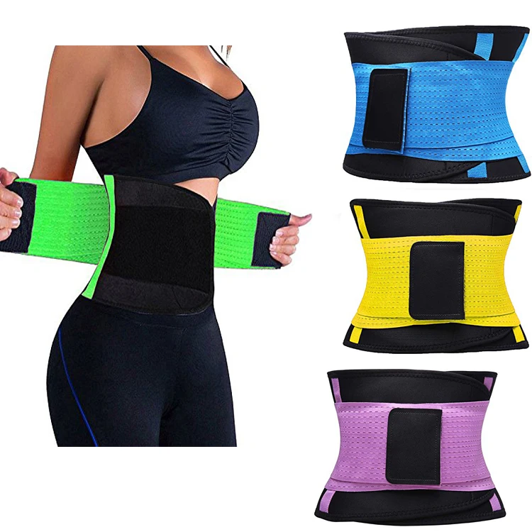 Custom Neoprene Waist Trainer Tummy Belt For Women Plus Size Slim Waist Trainer Sauna Suit Weight Loss