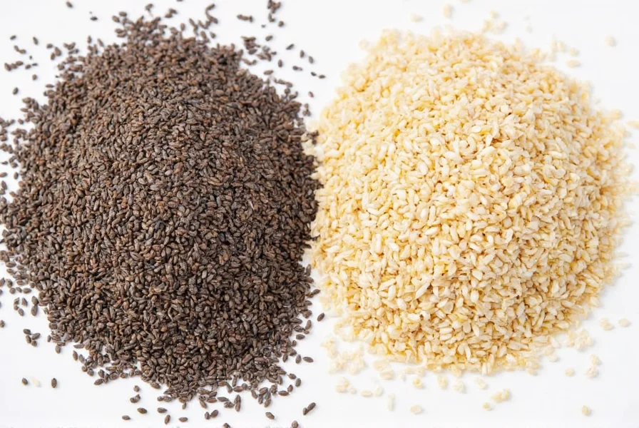 Black sesame paste in a bowl