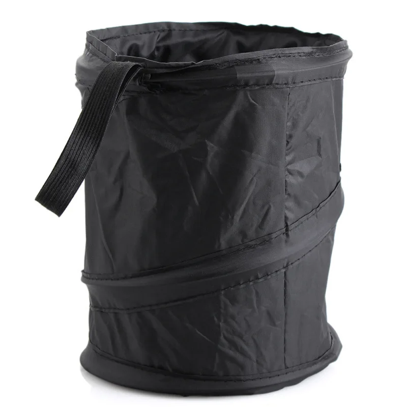 

Mini Hotel Outdoor Hanging Foldable Garbage Callapsable Car Trash Can For Car Use