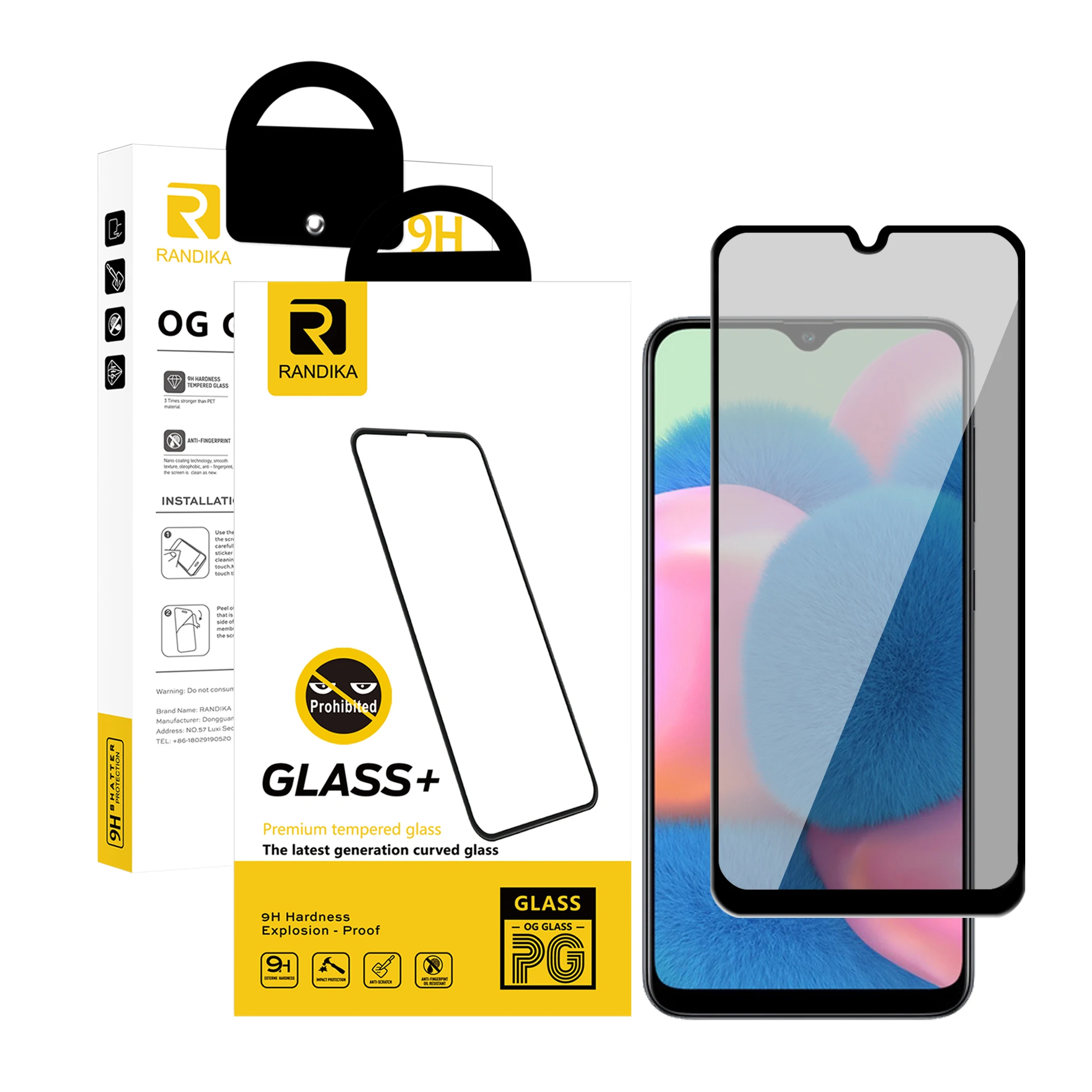 

Discount Anti Peeping Screen Privacy Protective Film For Samsung A30S A50S A40S 9H Anti SPY Tempered Glass Waterproof Film