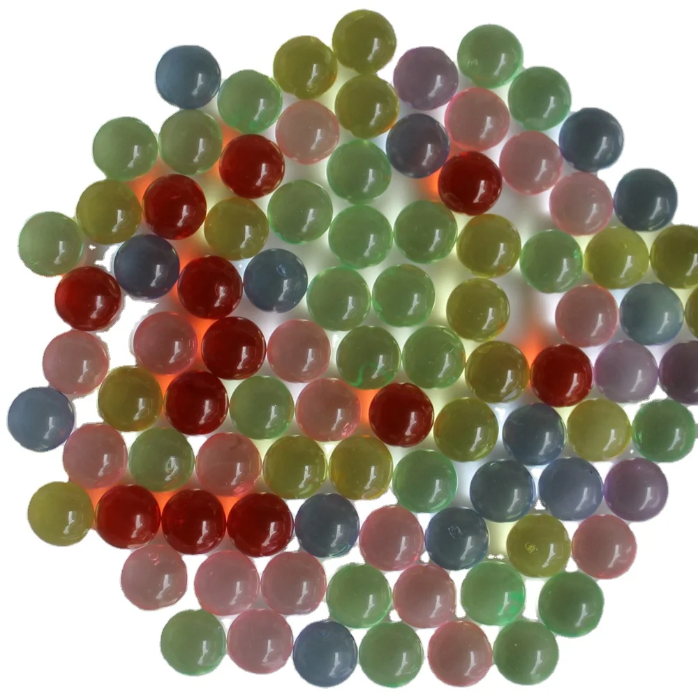 500g/Lot 4/5/6/8/10MM Assorted Candy Color Loose Spacer Beads Acrylic Transparent No Hole Round Ball Beads for Jewelry Making