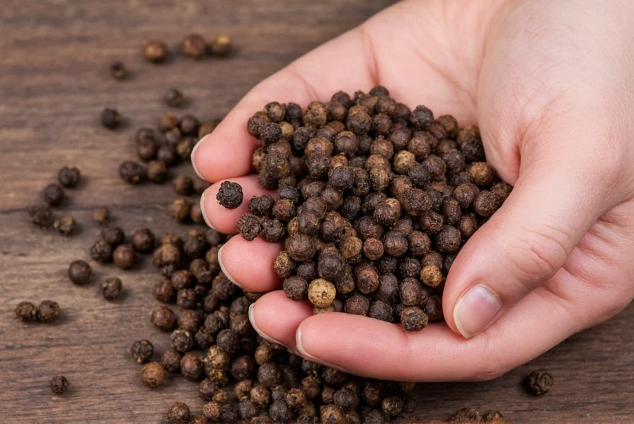 Illustration showing black pepper enhancing nutrient absorption in human digestive system with comparison to without black pepper