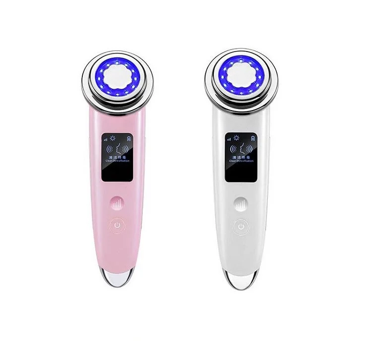 

Cleaning Sonic Vibration Red Light Therapy And Photon Ultrasonic Ion Galvanic Skin Care Device