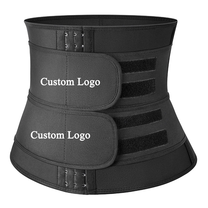 

Custom Logo Adjustable Women Slimming Tummy Crotch Compression Belt Women Latex Waist Trainer Private Label