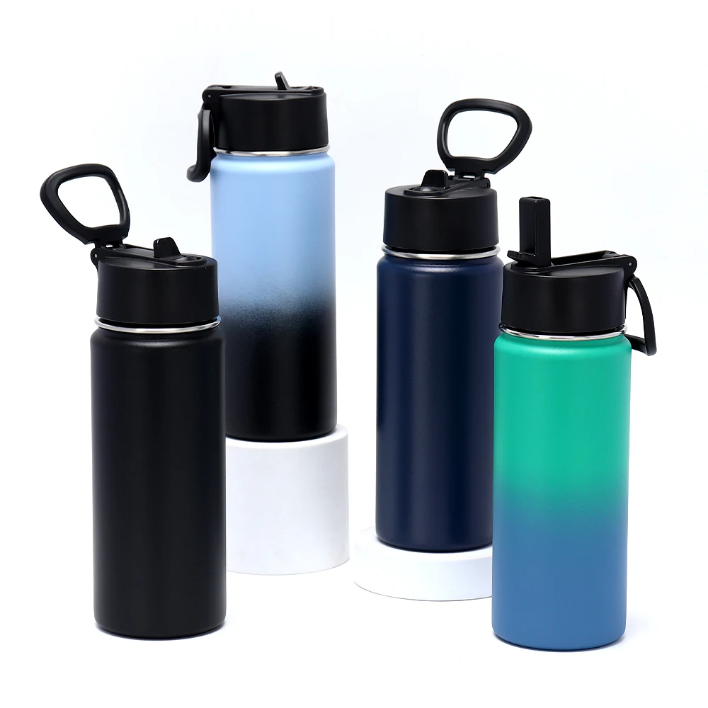 

BPA Free Double Wall Insulated Wide Mouth Sports Stainless Steel Water Bottle Bicycle 2l Water Bottle