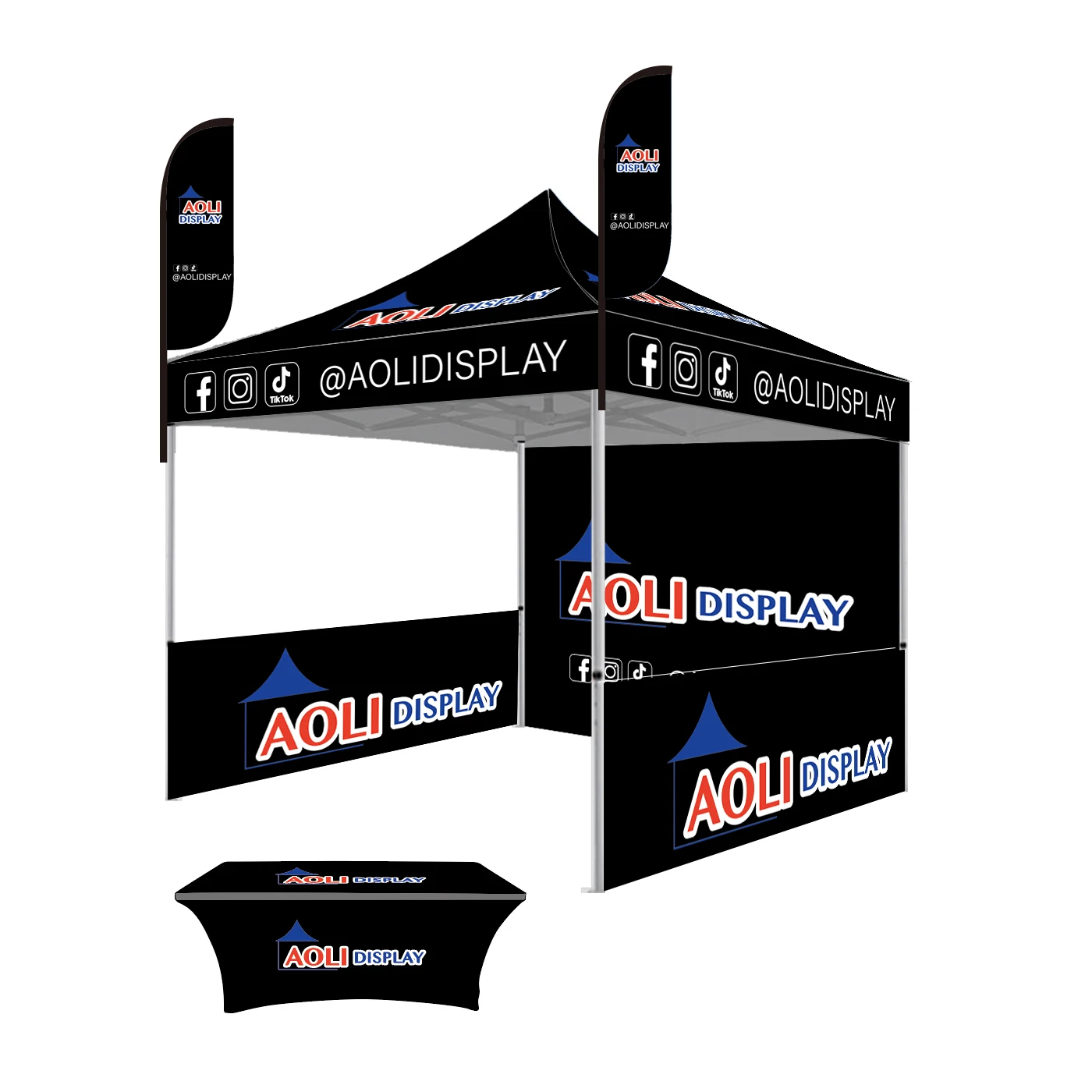 10x10 Trade Show Tent Custom Marquee Tent for Events Outdoor  Folding Gazebo Tent
