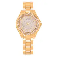 

Luxury Hardlex Gold Mirror Strap Women's Bracelet Watches Colorful Shell Full Rhinestone Fashion Watch Lady Relogio Feminino