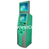 Railway payment kiosk quick respond floor standing lcd display information queuing touch machine