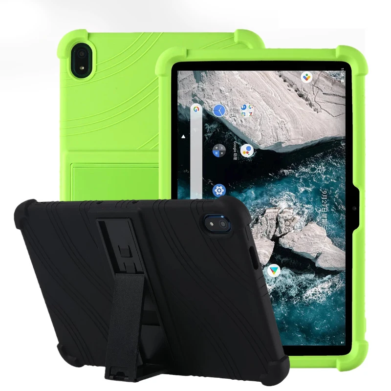 

For tablet nokia t20 protective cover 4 corners airbag scratchproof shockproof transparent tpu soft case with opp package