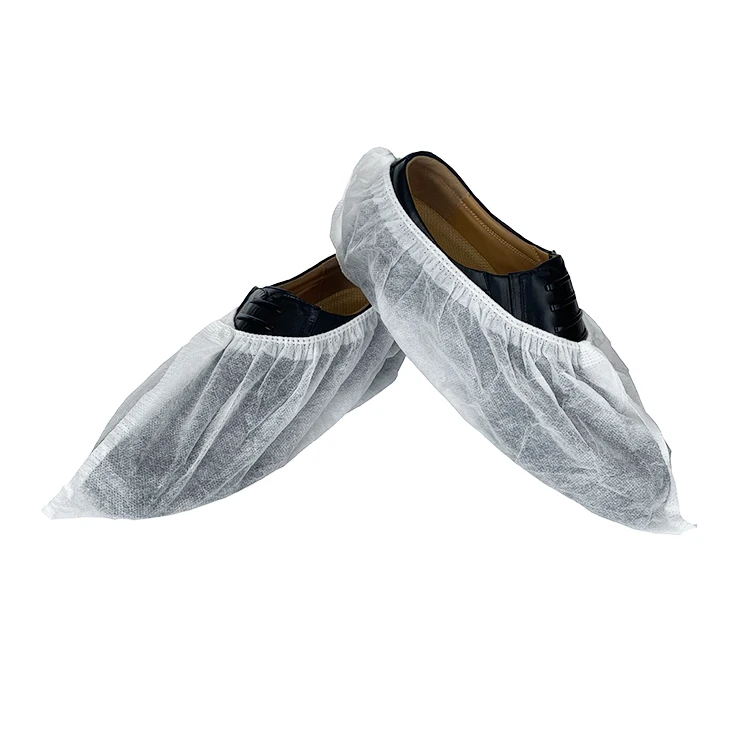 

shoe waterproof cover nonwoven shoe cover disposable shoe cover, Blue/white