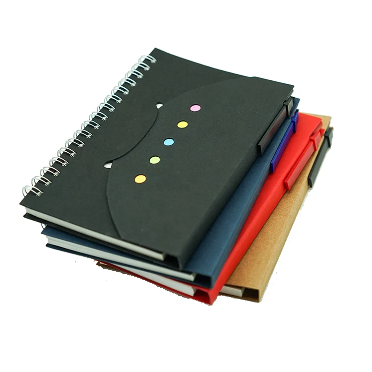
2021 Factory manufacture custom kraft spiral notebook with logo 
