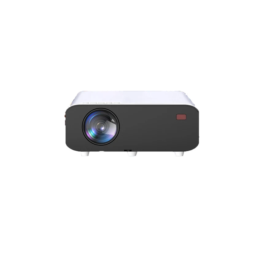 

Factory Direct Customized Mini Video Beam 4K Supported 720P Projector with Speakers on Ceiling Mount, White&black