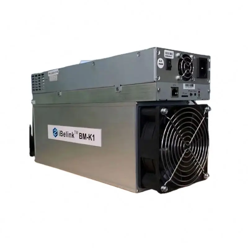 

Fast delivery 5.3th 835w ibelink bm-k1 miner with psu Kadena Blake2S Algorithm, Sliver