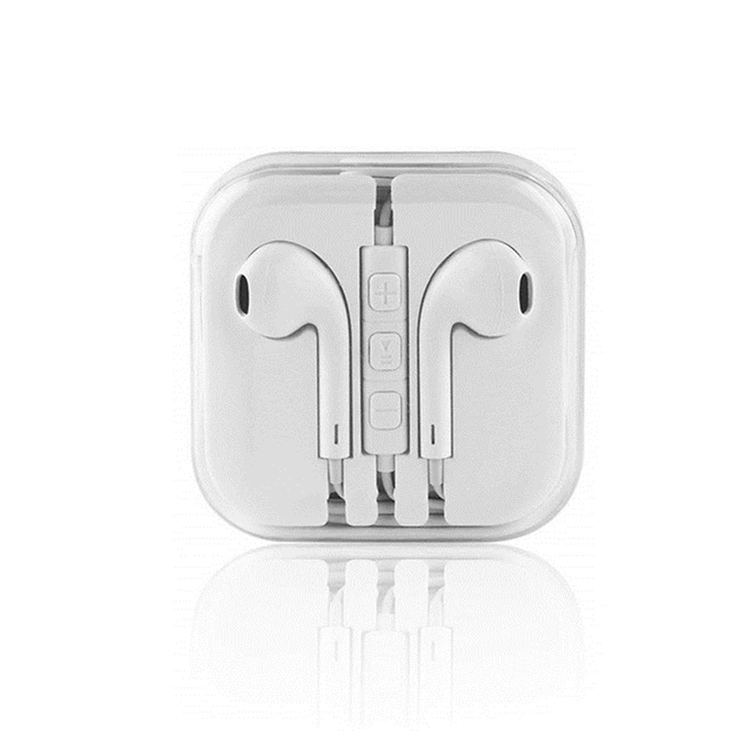 Wired Earphones Super Bass 3.5mm Earphones Headset Hands Free Earbuds with Mic For Huawei Xiaomi iPhone Samsung S4 S5 S6 S7 S8