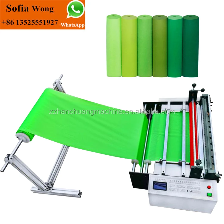 100mm Automatic Plastic Film Cutter For Pp Pe Pvc Ptfe Film Roll To