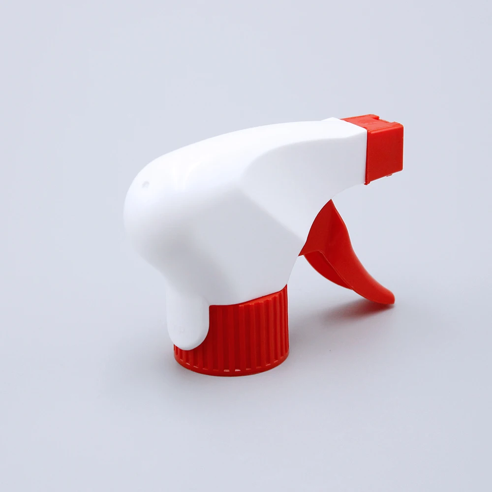 Wide trigger with foam nozzle trigger sprayer for cleaning bottle
