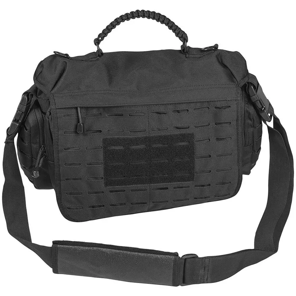 

Military MOLLE design range bag tactical message sling bag outdoor shoulder bags, Black, coyote, multicam or customized color