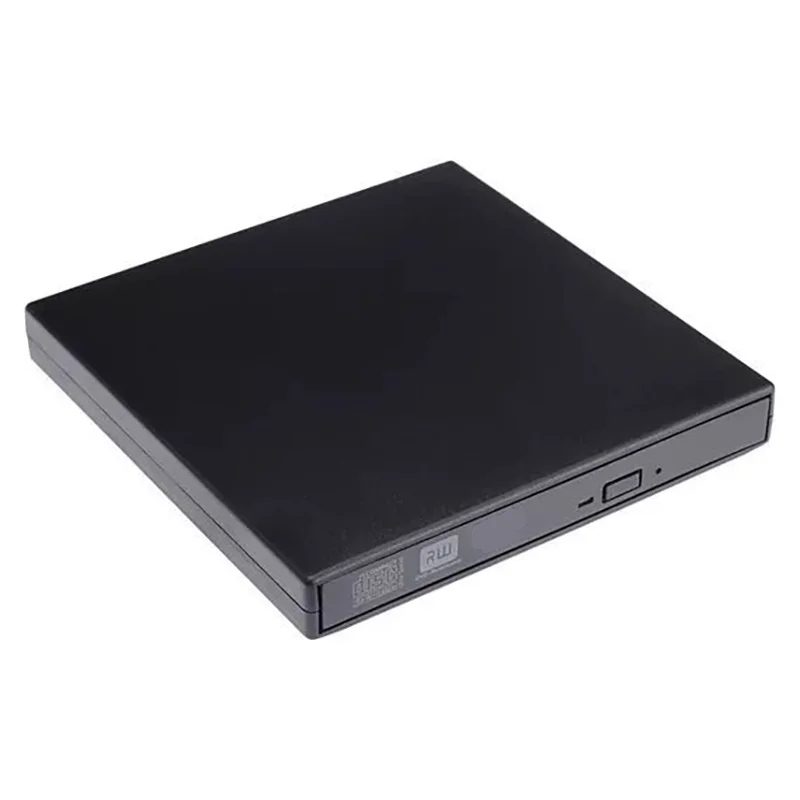 

Factory Price Drive DVD USB 2.0 Plug and Play External Optical Drive CD/DVD-ROM Player For Laptop, Black