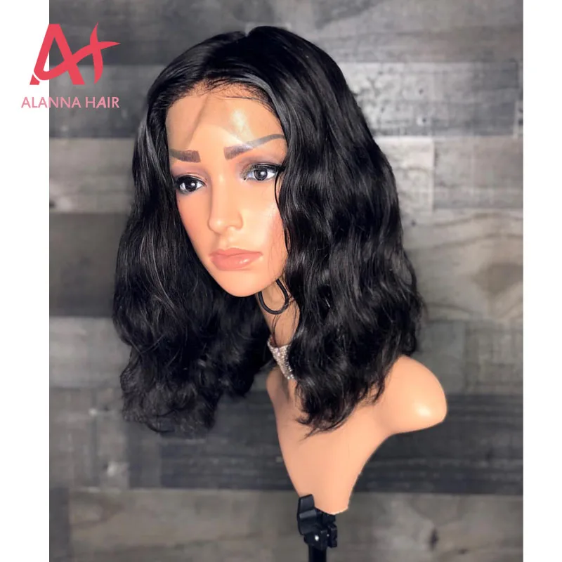 

New Arrival Grade 12A Raw Cambodian Wavy Human Virign Hair Transparent Lace Frontal Wig 2019 New Fashion Wigs For Black Women