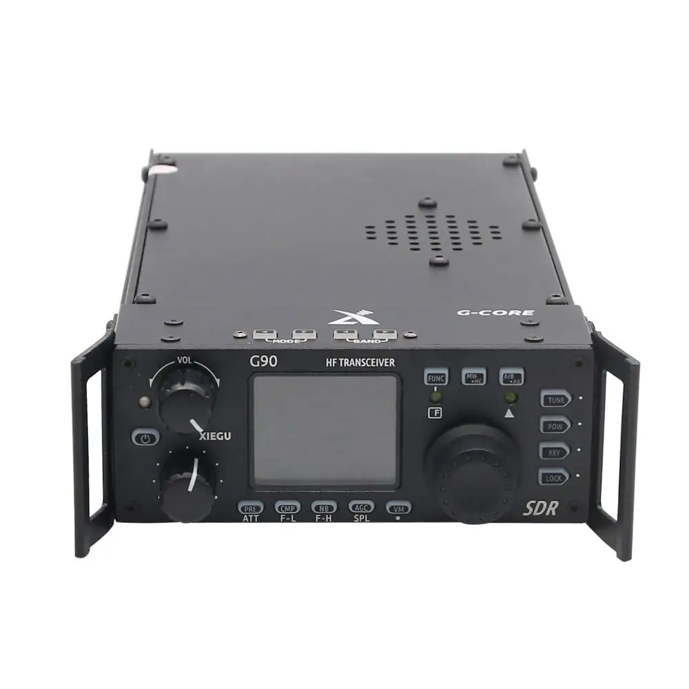 

Xiegu G90 HF Radio 20W SSB/CW/AM/FM 0.5-30MHz Handheld HF SSB Transceiver With Built in Antenna Tuner