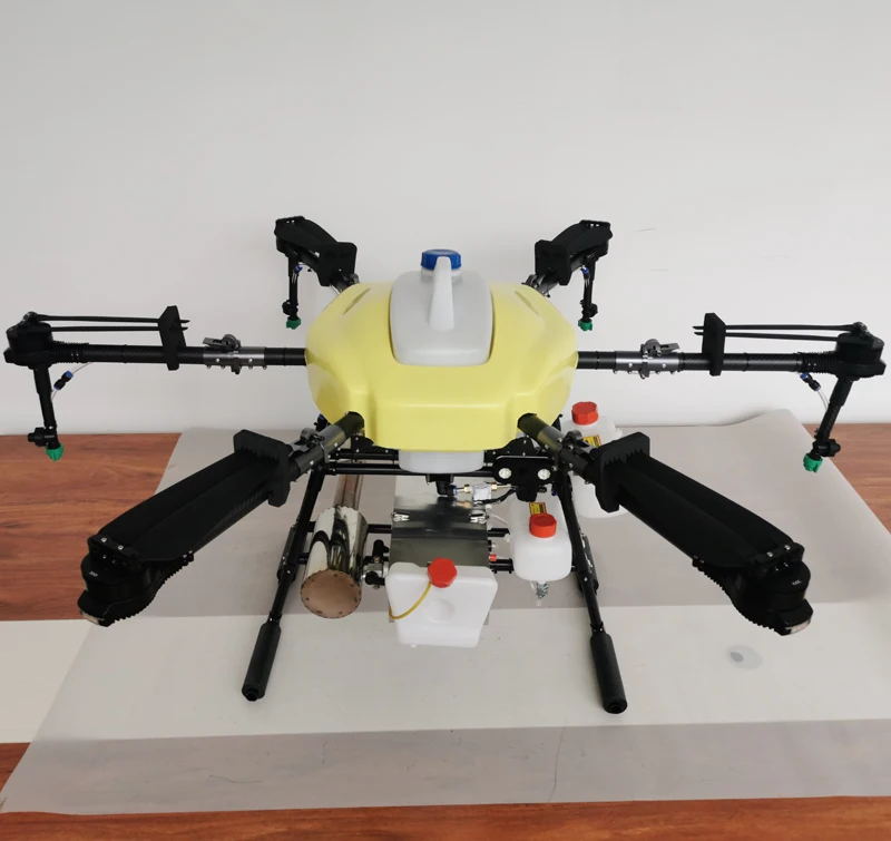 

Agriculture Drone Spraying with 10L Crop Sprayer for Plant Protection and Fumigation fogger drones