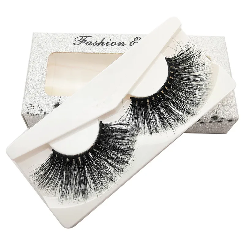 

Full Strip Lashes Silk Eyelash Extensions Beauty Paper Box, Black color