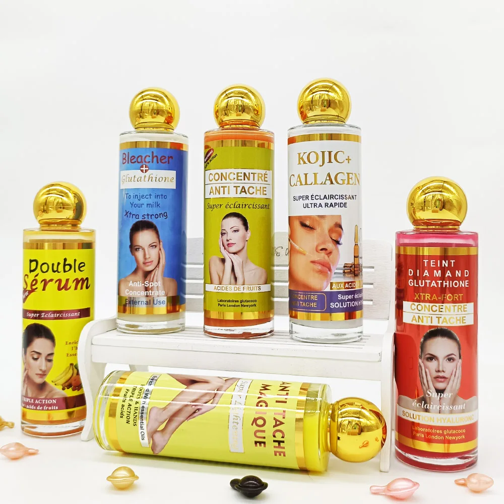 

Six Kinds Of Series Serum Whitening Lightening Anti Young And Anti Tache Skin Care Serum With Collagen Coconut Oil And Vitamin