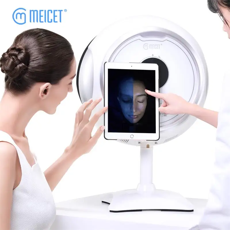 

Meicet MC10 New Product Skin Acne Spot UV Analyzer Machine Facial Scanner Analyzer Software Wifi for Salon Spa Beauty Center