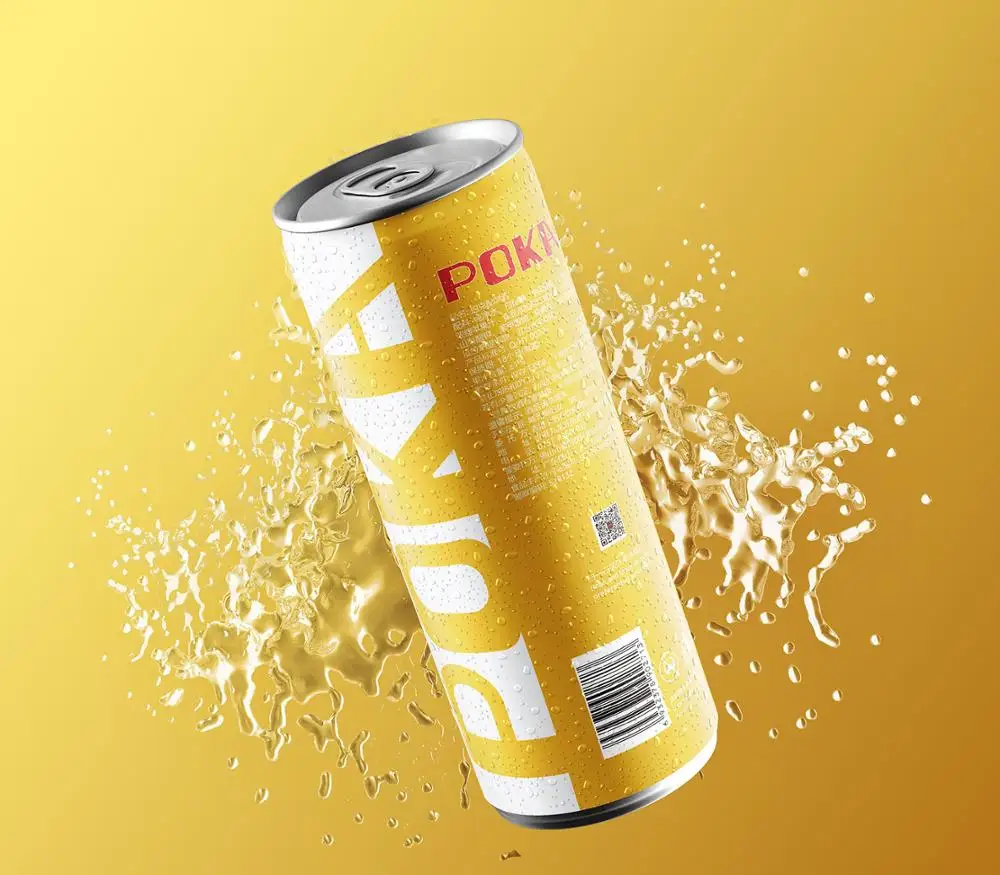 
Aluminum Slim Can POKA Cocktails drink 