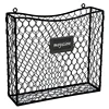 Rustic Black Metal Wire Wall Mounted Magazine Basket