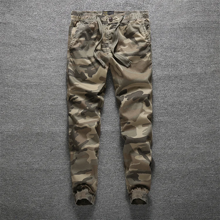 

Workout Fitness Sweatpants latest design colored block custom polyester men trousers jogger pants, Military , ray ruin, cp, acu,,od green, camouflage
