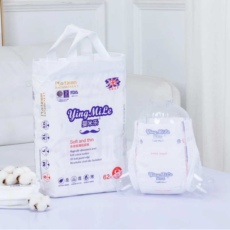 

Yingmile Hot sale brand in China Wholesale Daipers baby diaper