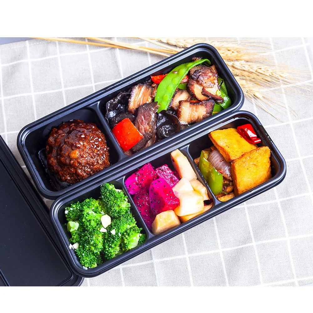 Restaurant Food Packaging Bento Boxes Wholesale Compartment Lunch Box  Plastic With 4 5 6 Compartments - Buy Compartment Bento Box Plastic,Bento  Boxes