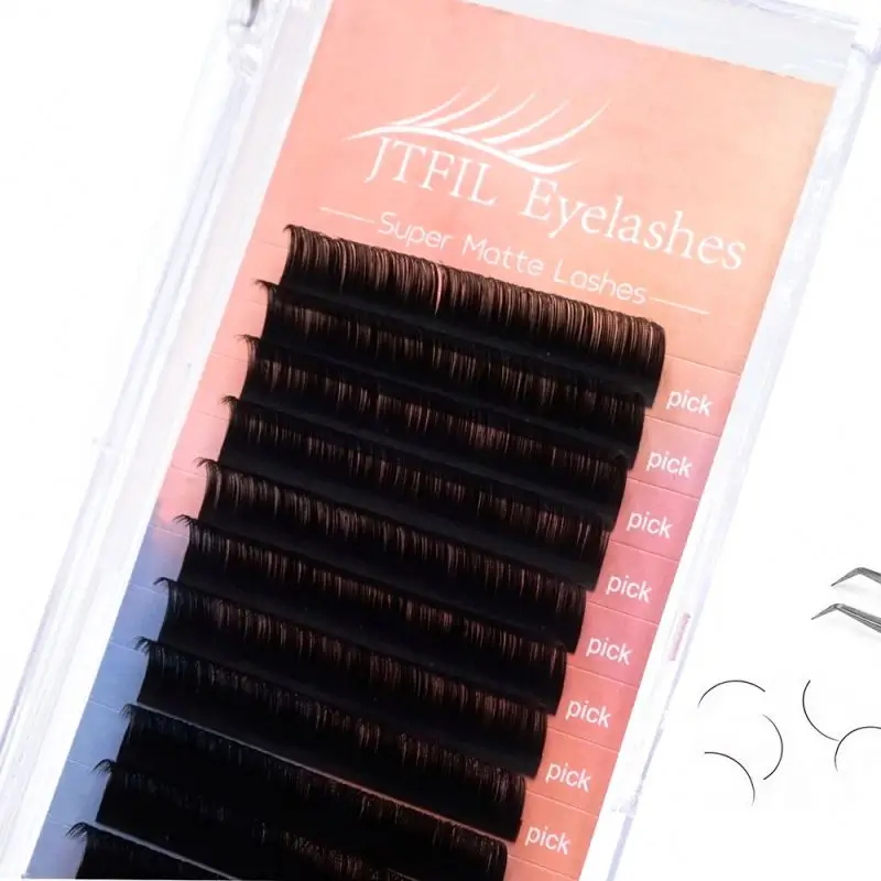 

JTFIL Lash Classic Eyelash Extension Wholesale Soft Eyelash Extension Faux Mink Private Label OEM Custom Eyelash Extension