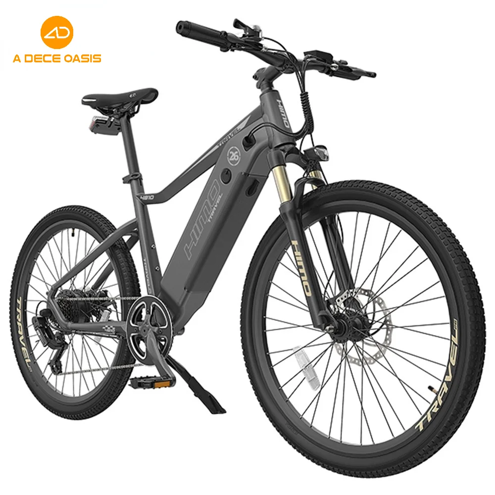 

HIMO C26 MAX Electric Bike Adults Mid Drive 48V 10Ah Battery 250W Electric Bicycle ebike sur ron electric dirt bike, White/gray/red