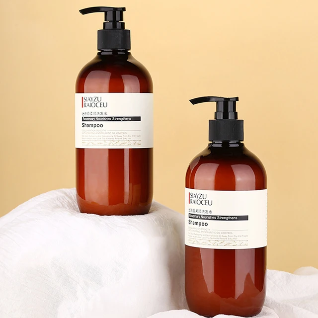 

weave shampoo en detangeler condition base China 500ml Rosemary oil-control nourishing hair growth organic darkening shampoo