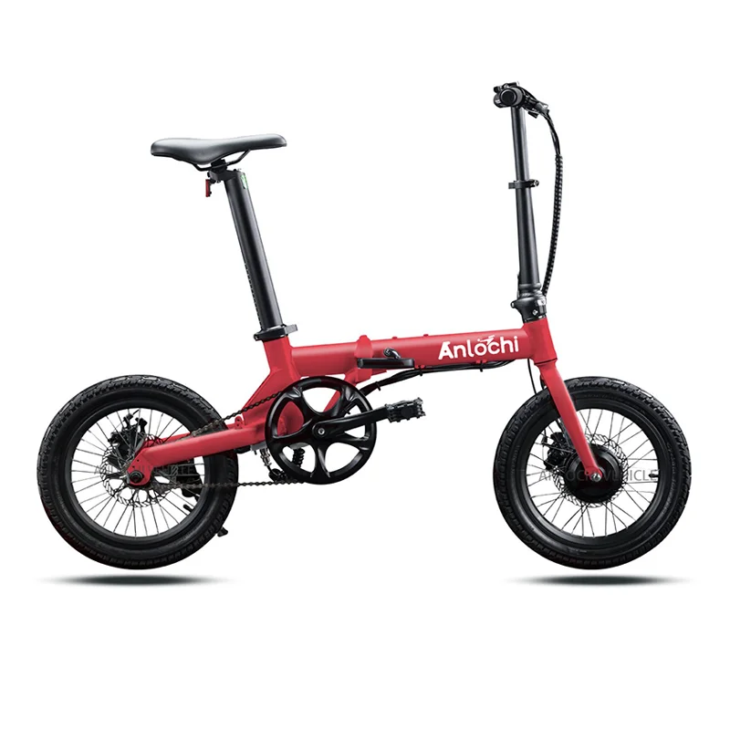 

ANLOCHI new style electric bicycle folding 36V7Ah powerful battery 60km max range with pedal assist electr bike