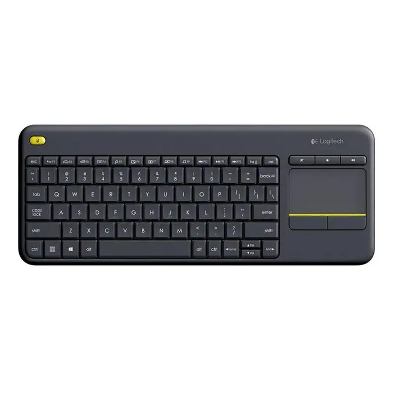 

Logitech Wireless Touch Keyboard K400 Plus with Built-In Multi-Touch Touchpad, Black