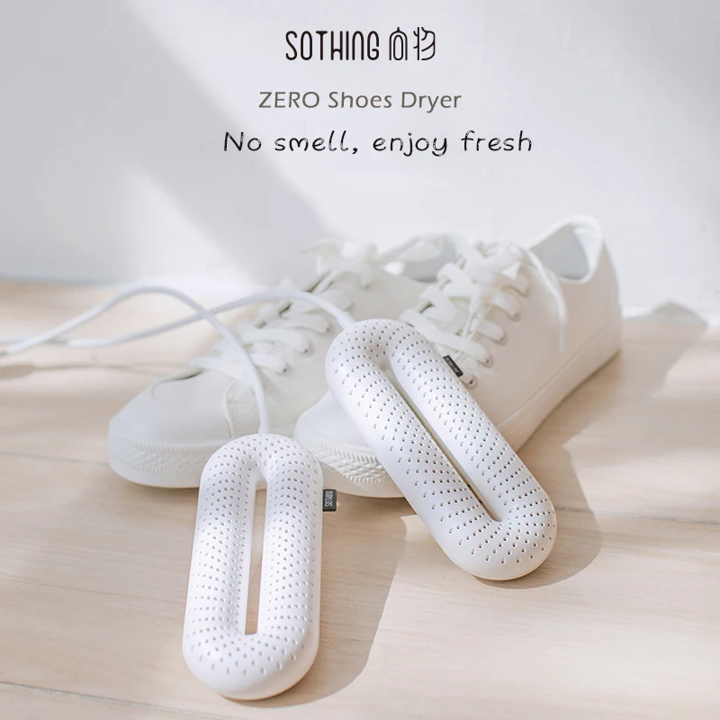 

Mini electric shoe dryer easy carry shoe dryer uv and dryer machine, White/purple