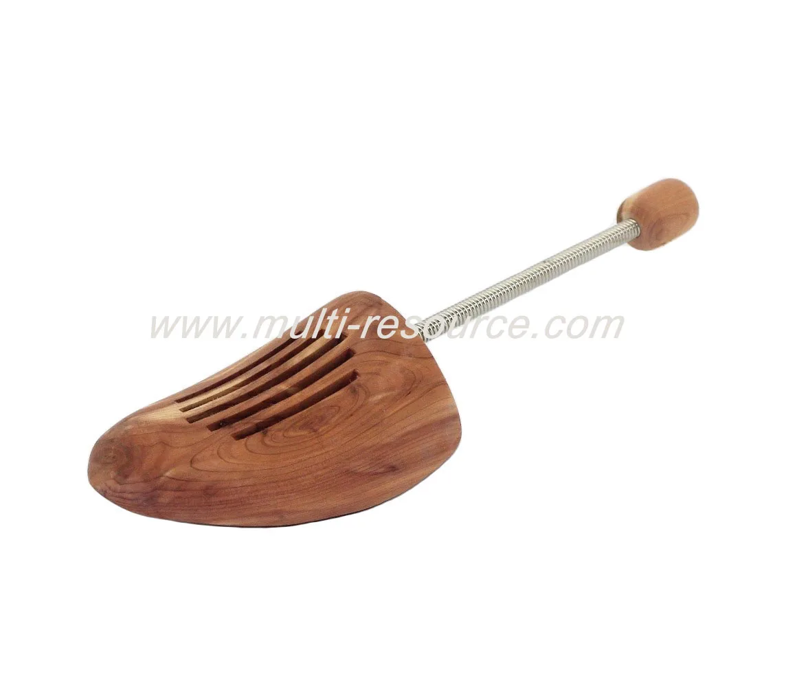 Wooden Spring Shoe Tree In Cedar Cheap Shoe Tree St01a Cedar Buy